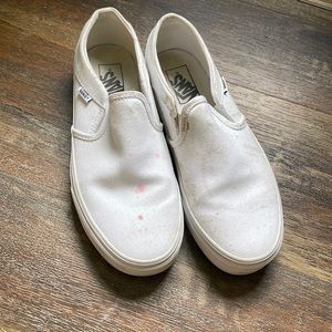 White vans womens size 9
